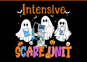 Halloween Intensive Care Scare Unit Ghost Nurse ICU Nursing PNG