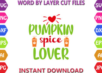 Pumpkin spice lover, Autumn svg bundle, Pumpkin svg bundle, Fall SVG Bundle , Autumn SVG File, Pumpkin SVG File, Seasonal, Cricut t shirt illustration