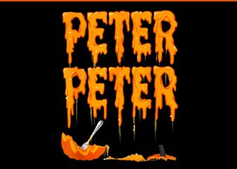 Peter Pumpkin Eater For Couples Matching Halloween PNG t shirt illustration