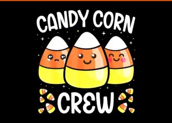 Candy Corn Crew Halloween PNG t shirt vector file