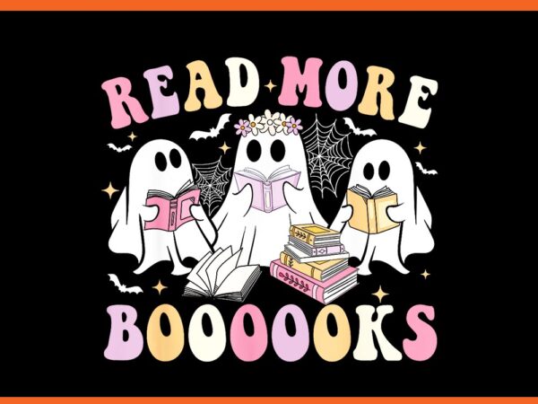 Read more books ghost teachers halloween png t shirt design online