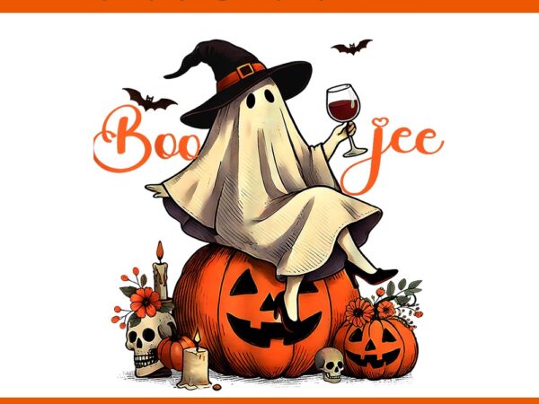 Boo jee ghost ice coffee coquette bow halloween png t shirt template