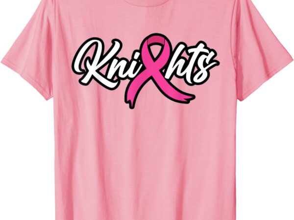 Vcs knights breast cancer awareness t-shirt