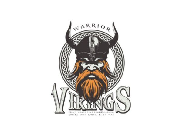 Viking t shirt vector art