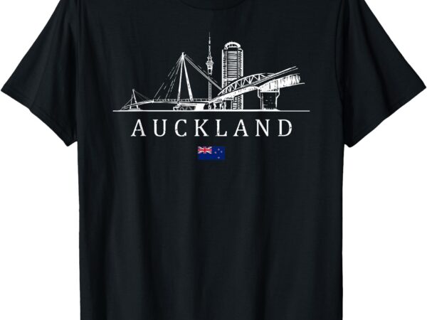 Vintage auckland new zealand vacation _ new zealand lover t-shirt