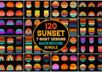 Vintage Sunset Graphic Bundle