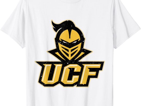 Vintage ucf lettering hero armor distressed t-shirt