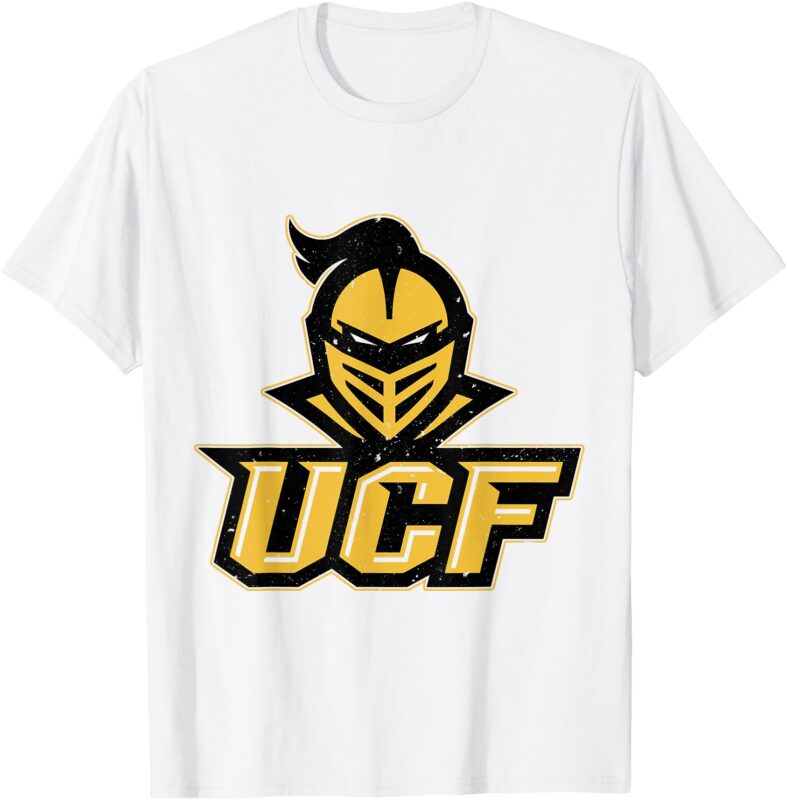 Vintage UCF Lettering Hero Armor Distressed T-Shirt