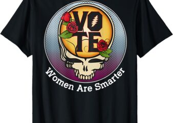 Vote Women Are Smarter (on back) T-Shirt