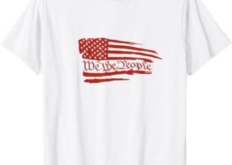 We The People Flag Shirt For 4th Of July T-Shirt