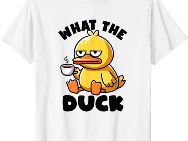 What the duck owner i love ducks lover funny rubber duck t-shirt