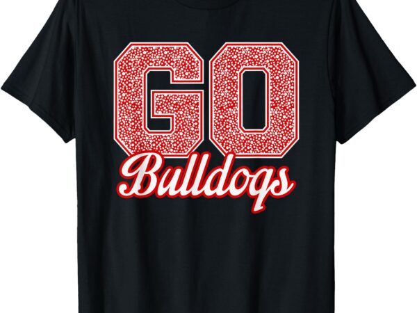 Wilson bulldogs go! school pride t-shirt