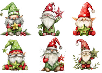 baby lime red gnome with christmas t shirt template