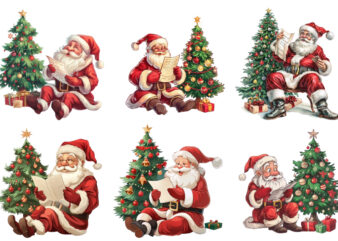 cartoon Santa Claus