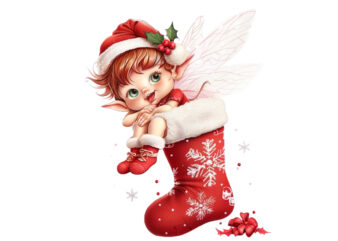 baby fairy Santa