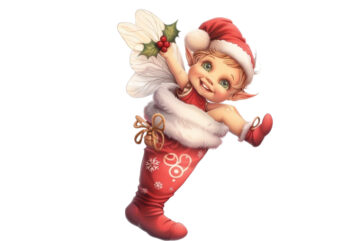 baby fairy Santa