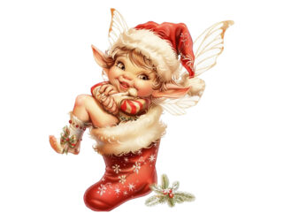 baby fairy Santa