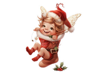 baby fairy Santa