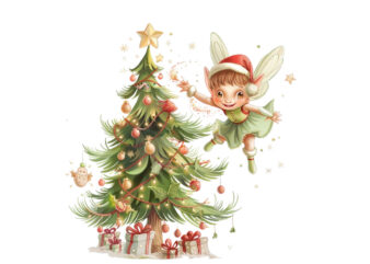 baby fairy Santa