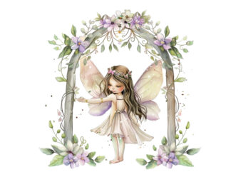 clipart of a little fairy