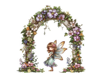 clipart of a little fairy t shirt vector file