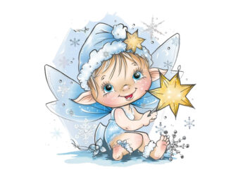 featuring cartoon baby fairy