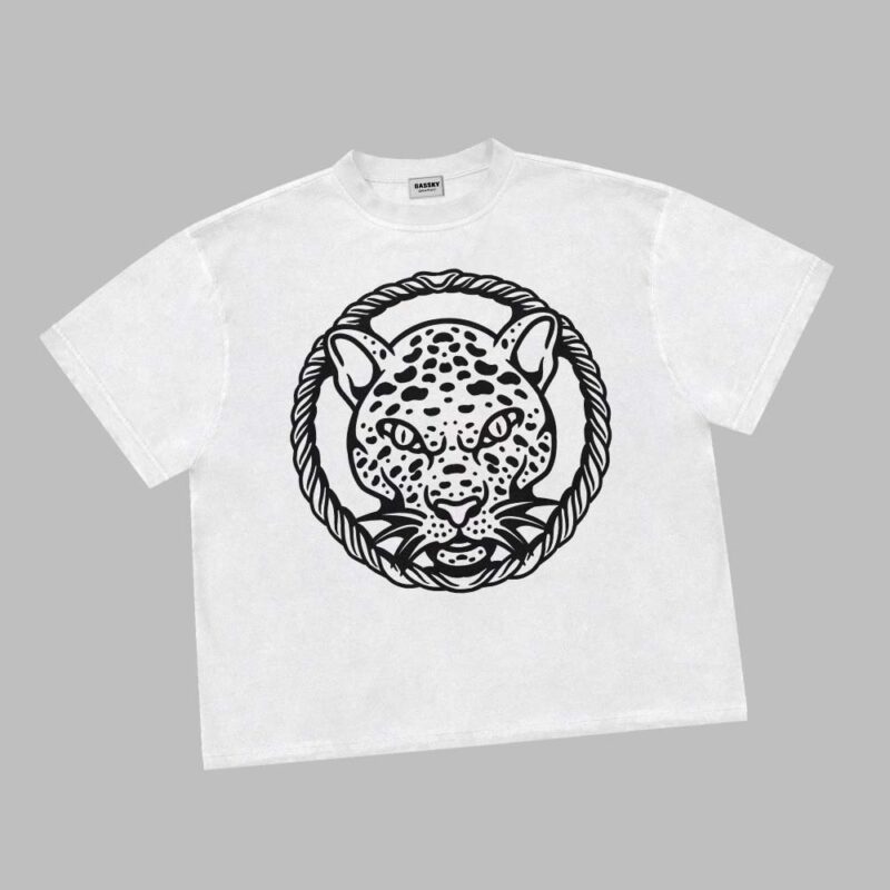 leopard head t-shirt design