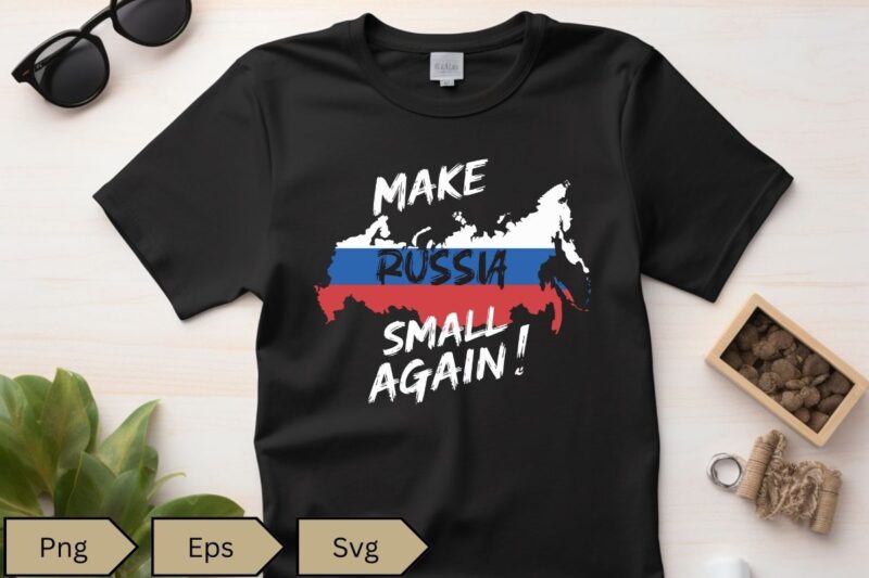 Make Russia Small Again Shirt design vector