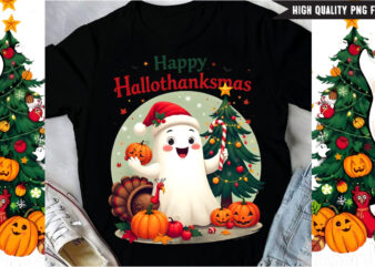 Happy Hallothanksmas,Halloween t-shirt design,halloween,Halloween t-Shirt Design bundle,Happy halloween t-shirt design,halloween,t-shirt