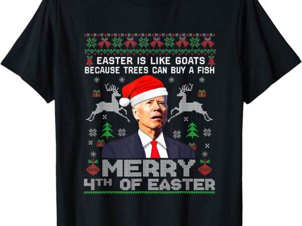 4th of easter xmas t-shirt