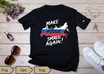 Make Russia Small Again Shirt design vector