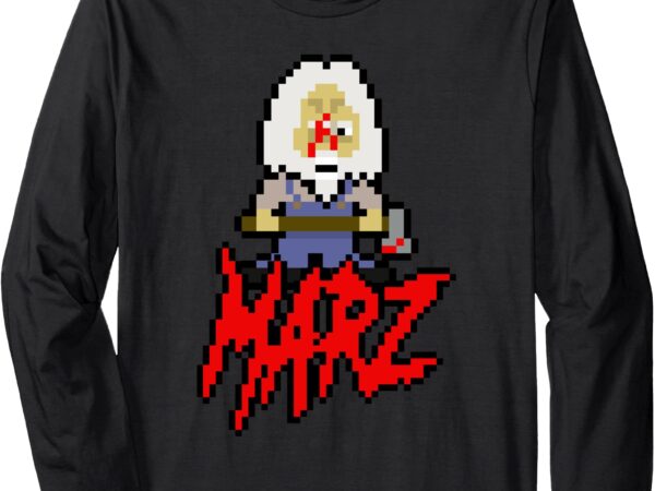 8-bit marz! long sleeve t-shirt