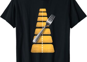 A Fork In The Road Funny Pun T-Shirt