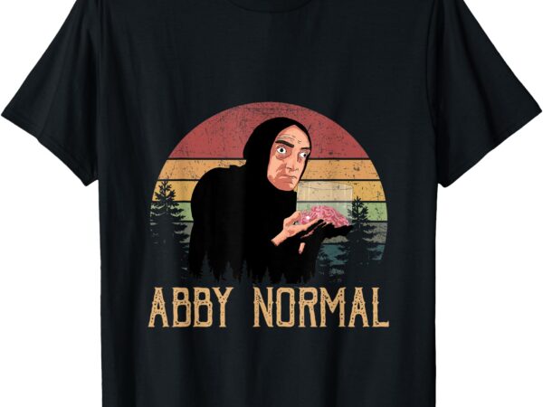 Abby normal love minimalist art design t-shirt