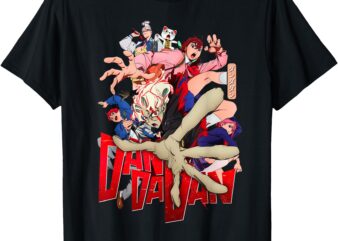 Aesthetic Dandadan Anime Okarun Shonen Manga Graphic T-Shirt