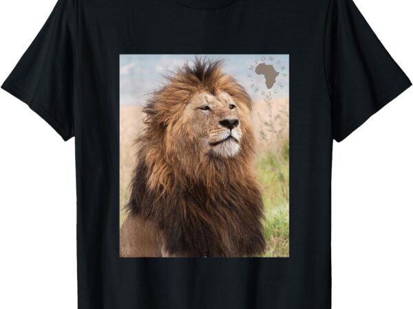 African lion pride t-shirt