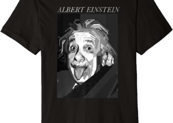 Albert Einstein Logic Quote Front Back Premium T-Shirt