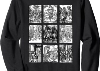 Albrecht Durer famous illustration retro vintage classic art Sweatshirt