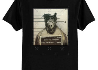 Alf mugshot classic t-shirt