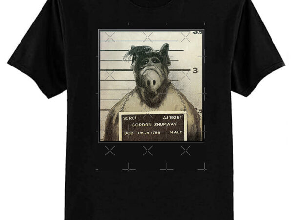 Alf mugshot classic t-shirt