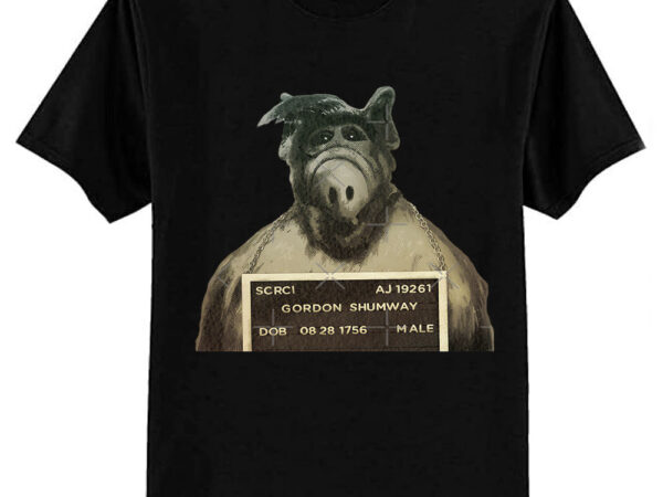 Alf mugshot classic t-shirt