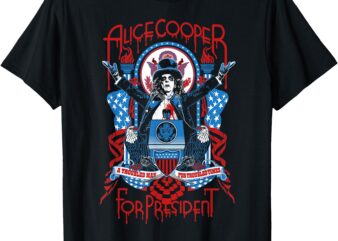 Alice Cooper – Presidential Podium T-Shirt