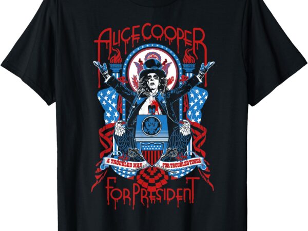 Alice cooper – presidential podium t-shirt