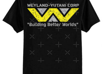 Aliens, Weyland Yutani Corp., Distressed Graphic Classic T-Shirt