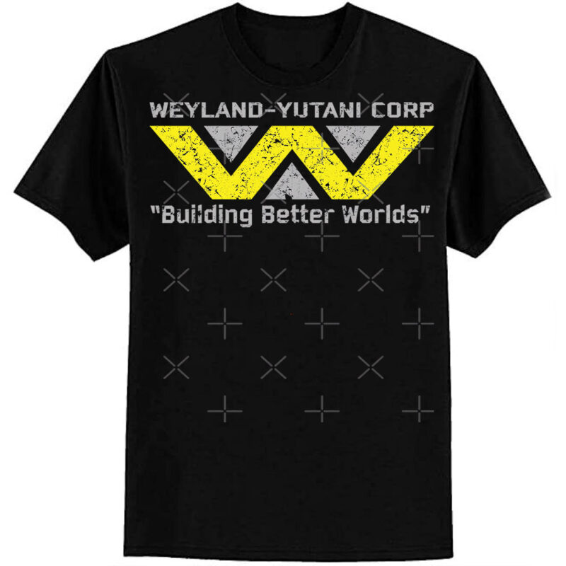 Aliens, Weyland Yutani Corp., Distressed Graphic Classic T-Shirt