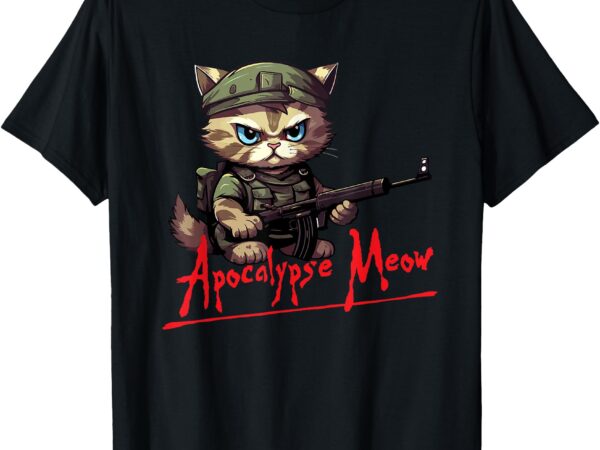 Apocalypse meow t-shirt