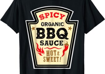 BBQ Sauce Condiments DIY Halloween Costume Group T-Shirt