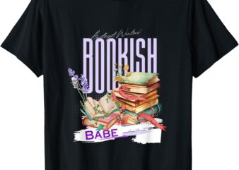 BOOKISH BABE Dark Romance Merch Funny, Spicy Apparel T-Shirt