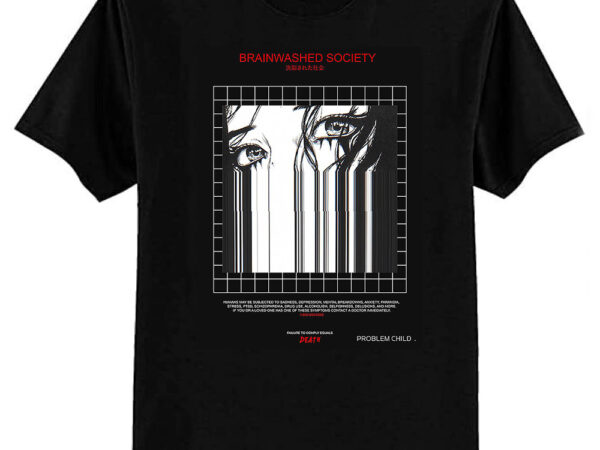 Brainwashed society classic t-shirt