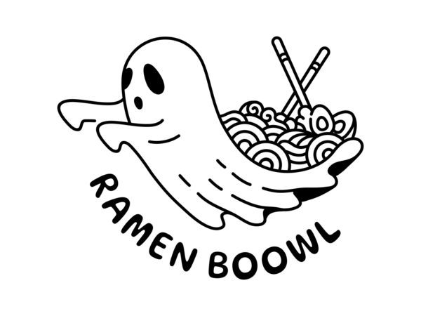 Ramen boowl t shirt design online